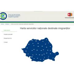 S-a lansat harta serviciilor naționale destinate imigranților