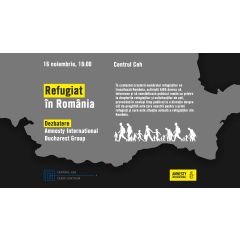 Dezbaterea ”Refugiat în România” la Centrul Ceh din București (16 noiembrie, ora 18)